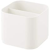 サンカ 小物 収納ボックス ナノ M サイズ ホワイト色 (幅12.1x奥行12.1x高さ10.1cm) インボックスナノ NIB-NMWH 日本製