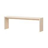 岩附(IWATSUKI) デスク ライトナチュラル 幅113cm 奥行29.5 高さ49.2 幅木よけ加工無し オーダー OC-50113RLN