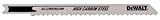 DEWALT DW3710H2 4-Inch 10TPI Fine Smooth High Cobalt Steel U-Shank Woodcutting Jig Saw Blade (2-Pack