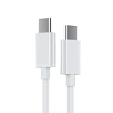 USB C to USB C ケーブル - 電話充電器 120W 高速充電コード、長さ 3.28 フィート |クイックコネクトデュアルType-Cインターフェイス、6A出力、ラップトップ、タブレットを充電