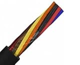 100 ft 16 AWG 7 Conductor 16 / 7 non-shieldedコントロールトレイケーブルULタイプtc-er 600 V e2 – ブラック