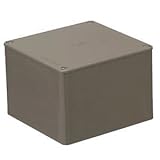 未来工業 正方形プールボックス ノック無 150×150×100mm ブラック 1個価格 PVP-1510K
