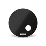 EVANS エヴァンス バスドラムヘッド EQ3 レゾナントブラック BD26RB / EQ3 Resonant Bass Heads Smooth Black (7.5mil + 10mil ring) 26インチ 【国内正規品】