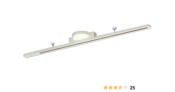 Amazon 東芝 簡易取り付け形ライティングレール 白 1mタイプ Dr9100w 東芝 Toshiba ダクトレール