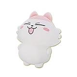 ンめねこ まんぷく ごろ寝BIGぬいぐるみ うすくろ お昼寝 ねこ 猫 ぬいぐるみ かわいい 約32cm (ンめねこ単品)