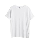 MILLER ミラー 109C パネルリブ ラウンド ネック Tシャツ(M WHITE)