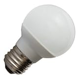 G E照明62992 2-wattホワイトLEDグローブ電球、Mベース 1 62992 1