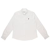 [AMI PARIS] [アミパリス] シャツ ブラウス ホワイト メンズ レディース BFUSH063CO0031 168 ADC SHIRT WHITE M [並行輸入品]