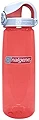 Nalgene Sustain Tritan BPA-Free On The Fly Water Bottle Made with Material Derived from 50% Plastic Waste, 24 OZ, Coral with Frost Coral