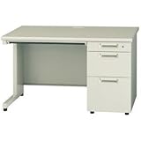 プラス 片袖机 JS-127D-3 LGY エルグレー