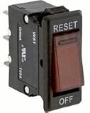 Thermal Circuit Breaker W51 Series 250 VAC 50 VDC 15 A 1 Pole Panel [並行輸入品]