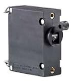 Ancor 551730 Marine Grade Electrical Magnetic Single Pole AC/DC Circuit Breaker (30-Amp, White) [並行輸