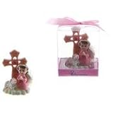 Ddi 1774743 Baby Angel Praying with Lamb Poly Resin - Pink Pack of 48