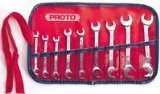 Stanley Proto J3300A 9 Piece Short Open End Angle Wrench Set by Stanley Proto [並行輸入品]