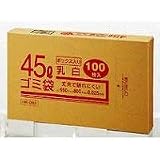 クラフトマン ｺﾞﾐﾌﾞｸﾛ 45L 100ﾏｲ HK-093