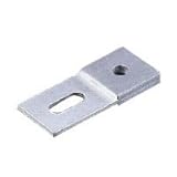フジワラ Lアングル用ジョイント 両端用 72mm LJ-40T