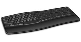 マイクロソフトの無線エルゴノミクスキーボード『Sculpt Comfort