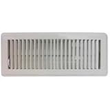 MINTCRAFT FR01-4X12W Floor Register White 4X12 [並行輸入品]