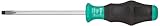Wera 05031421001 Kraftform Comfort 1334 Slotted Screwdriver 6mm Head 125mm Blade Length [並行輸入品]