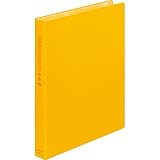 キングジム クリアファイル チャックタイプ 12ポケット A5タテ 黄 8730-Y