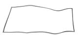 Traulsen ser-27566 – 00プッシュガスケット23 – 5 / 8 " x 59 – 3 / 4 "