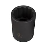 Sunex 222z 1/2-Inch Drive 11/16-Inch 12-Point Impact Socket [並行輸入品]