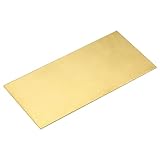 uxcell 真鍮シート 1個 100 x 50 x 2mm H62 金属板 プレート 工芸用 電気修理 業界