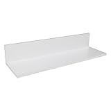 arne ウォールラック 壁掛け棚 本棚 飾り棚 幅80cm Wall Rack L-800 L字型棚 ホワイト