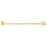 Alno a7920 – 30-pb Transitional幾何タオルバー、Polished Brass