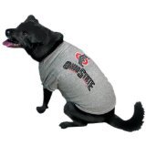 NCAA Ohio State BuckeyesペットTシャツ L ブラック