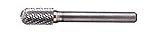 ムラキ MRA超硬バー 先丸円筒形 スパイラルカット φ6mm 4.8X16 CB2C101S