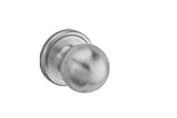 Kwikset Circa Hall/Closet Knob in Satin Chrome by Stanley
