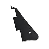 YJB PARTS レスポールカスタム(LP CTM)用ピックガード インチ (ブラック5PLY) [日本製]