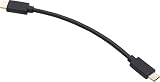 オーディオファン USBケーブル USB-C (オス) - USB-C (オス) CC端子 急速充電対応 約15W データ転送対応 約15cm ブラック