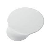 エレコム マウスパッド リストレスト一体型 dimpgel EX (ホワイト) MP-101WH