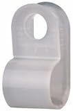 1/4" Screw Mount Cable Clamps - Natural / 100 Pack : AL-CCL-250-9-C by ADVANCED CABLE TIES, INC [並行輸
