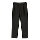 [LOLANTA] 子供 フォーマル ズボン 男の子 ロングパンツ キッズ スクールパンツ 無地 入学式 卒業式 結婚式 発表会 ブラック 140