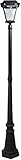 XEPA SPX713 77-Inch Tall Solar-Powered LED Post Lamp with Motion Detection Function [並行輸入品]