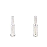 P Prettyia クイックジョイント　2個入　ワヤーストリッパー　2.5フラット3ライン/5ライン　亜鉛メッキ