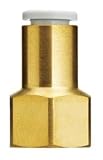 SMC ワンタッチ管継手 メスユニオン KQ2F06-03A (10 個入り)
