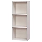 （まとめ） アイリスオーヤマ カラーボックス（CBボックス） A4・3段 W415×H1015mm オフホワイト CX-3F-OW 1台 【×2セット】