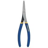Flat Nose Pliers, 8 In, 1-13/64 In Jaw by Irwin Tools