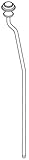Moen 118244交換用切替弁ロッドキット、 118244ORB 1