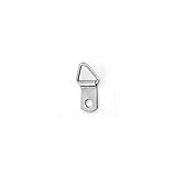 One Hole Triangle D-Ring Picture Frame Hangers - 100 Pack with Screws [並行輸入品]