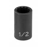 Grey Pneumatic 1110R 0.38 in. Drive X 0.31 in. 12 Point Standard
