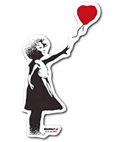 Amazon.co.jp: BANKSY バンクシー 透明 ステッカー BNK-001XS