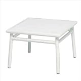ユニソン　テーブル＆チェア　NC サイドテーブル50×50　【ガーデンテーブル】 ホワイト