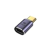 USB-C 延長アダプタ USB4.0 タイプc 延長アダプタ 40Gbpsデータ転送 PD3.1 100W急速充電 8K@60Hz映像出力 USB Type C 延長アダプタ usb c 変換アダプタUSB Cコネクター オスメス for Thunderbolt 3/4とUSB Type Cインターフェースデバイスと互換性がある (1個セット)