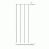 Lindam Sure Shut Orto Safety Gate Extension 28cm by Lindam