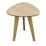 ヤマソロ サイドテーブル ビスキュイ ナチュラル色 82-642